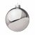 SFERA IN VETRO ARGENTO LUCIDO diametro 10cm BIZZOTTO 0903332