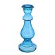 CANDELABRO IN VETRO JODY BLU ZAFFIRO H.40cm 0202657 BIZZOTTO